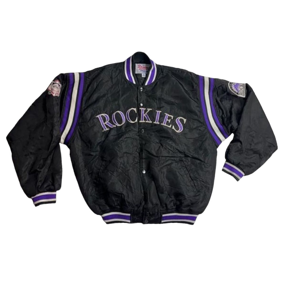 Vintage Starter Colorado Rockies Varsity Jacket Mens XL