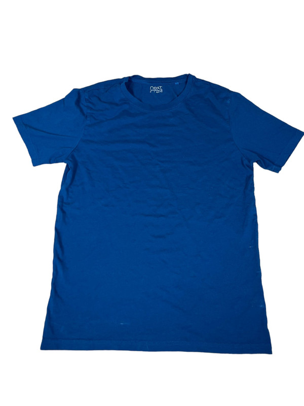 Next Men's T-Shirt S Blue 100% Cotton SLIM Fits size Medium Condition: Good Material: Cotton