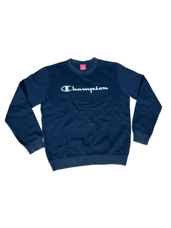 Champion Legacy Poly American Sweatshirt Black S/p NAVY • BLACK •